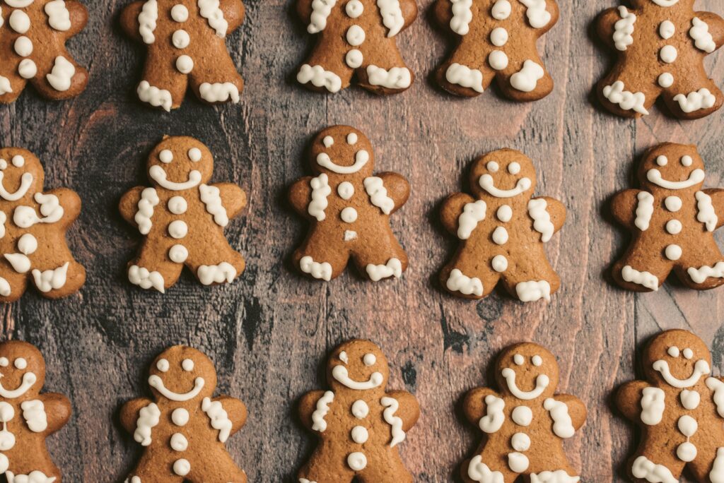 array of cookies